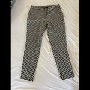Houndstooth hipster pants size 6
